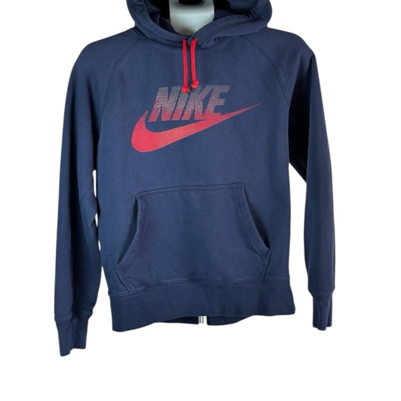 Nike Tops - Nike Woman’s Navy Pullover Hoodie Sweatshirt Sportwear, Casual Sz Small P
